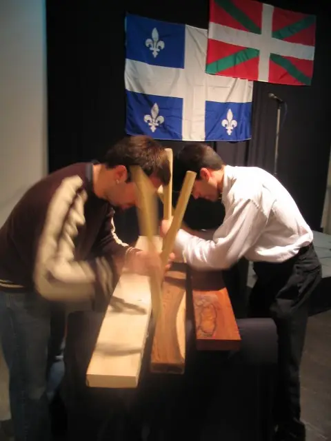 Fotografía del archivo digital de euskaletxeak.eus · Euskaldunak, Association des Basques du Québec