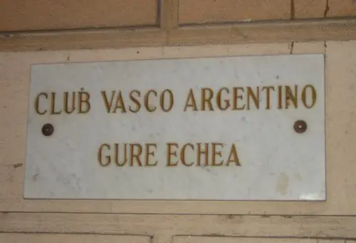 Fotografía del Club Vasco Argentino Gure Echea